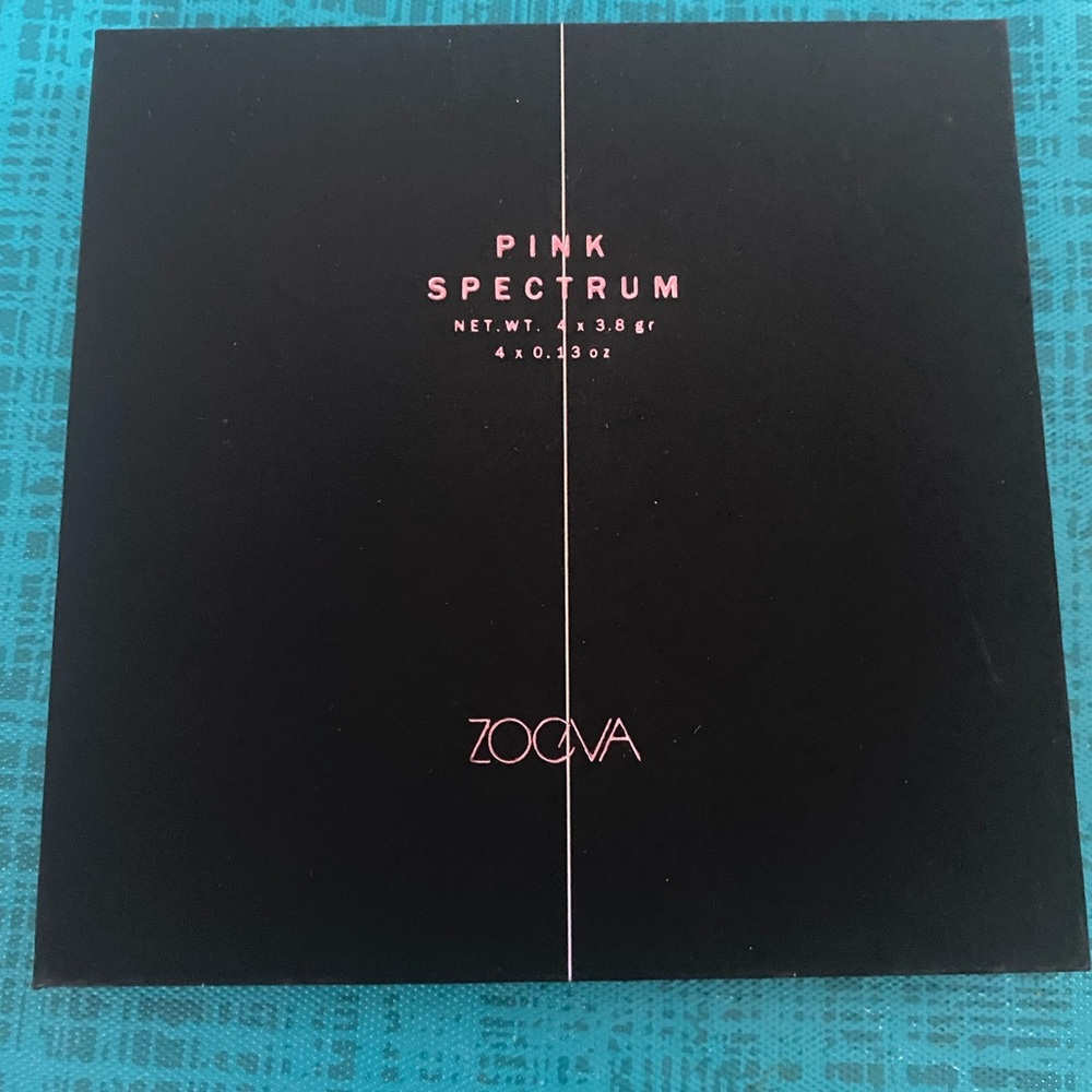 Zoeva pink spectrum blush palette